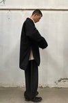 SAMUEL GUI YANG Black Benolac Top AW21CO04-1
